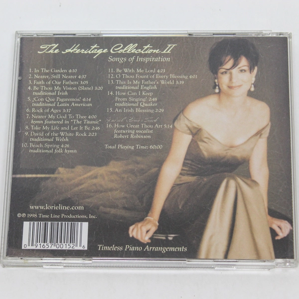 Lorie Line The Heritage Collection II Songs of Inspiration CD 1998
