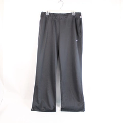 Nike Women's Large Dri-FIT Team Avenger Track Pants Black White
