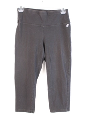Energy Zone Women's Crop Leggings Size M 8-10 Black Activewear Pants