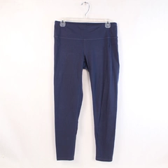 Prana Women's Activewear Leggings Mid Rise Size L Navy Blue