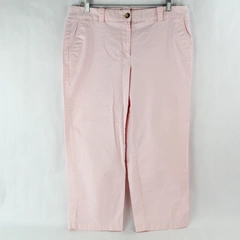 Lands End Fit 2 Capri Pants Light Pink Women's Size 10 