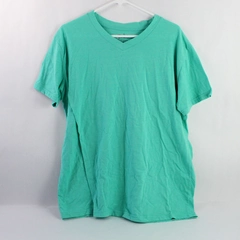 Garland Green Cotton Blend Short-Sleeved V-Neck T-Shirt Men's Size XL