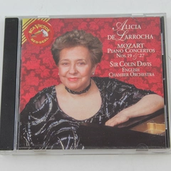 Alicia De Larrocha Mozart Piano Concertos Audio Music CD 1997 BMG Music