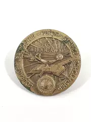 Vintage Maco Gold Tone American Legion School Award Pin Scholarship Honor
