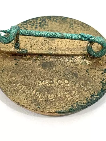 Vintage Maco Gold Tone American Legion School Award Pin Scholarship Honor