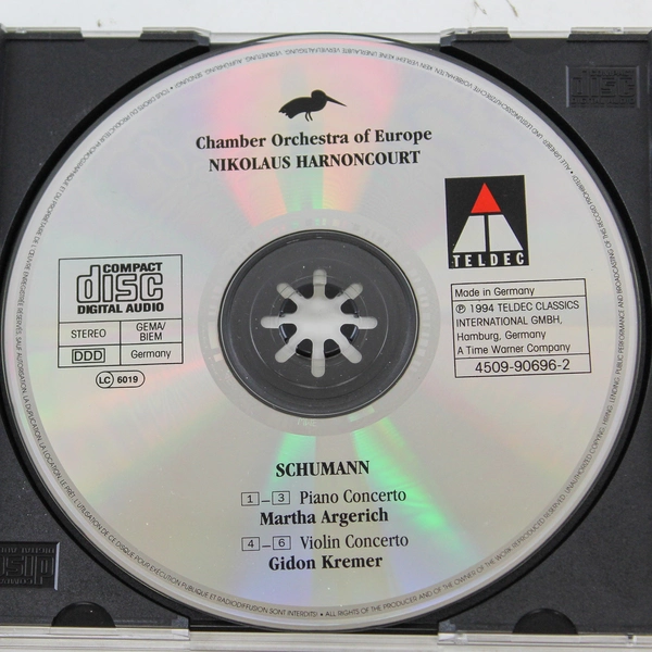 Chamber Orchestra Of Europe Schumann Audio Music CD 1994 Warner Music