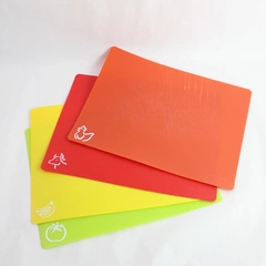 Set of 4 Cooler Kitchen Cutting Mats for Meats, Poultry, Fruits, and Veggies