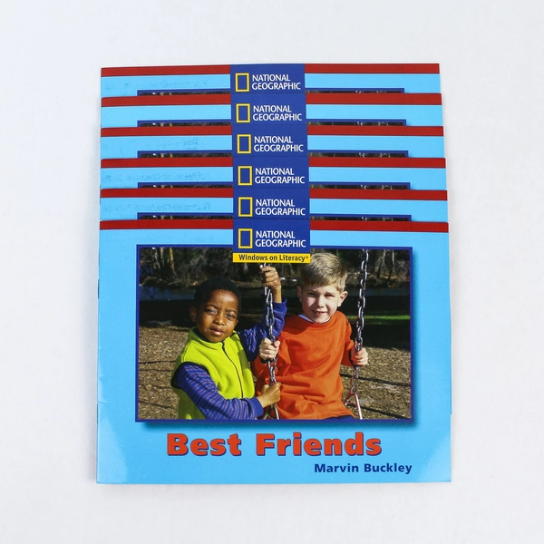 Lot Of 6 National Geographic Windows On Literacy Best Friends Marvin Buckley PB