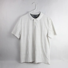 Van Heusen White Cotton Blend Polo Shirt Men's Size XL
