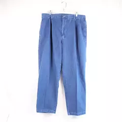 Vintage Tropical Cropped Denim Jeans Women's Plus Size 42/30 Dark Wash