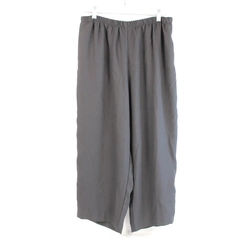 Vintage Leslie Fay Black Wide Leg Pull-On Pants Women's Size 16P 34" Inseam