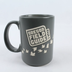 Oregon Public Broadcasting 25th Oregon Field Guide Gray Coffee Mug Birds