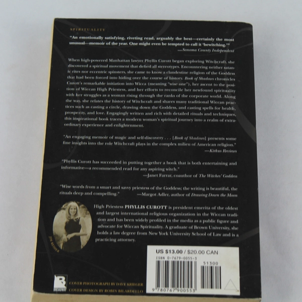 Book of Shadows by Phyllis Curott 1999 Trade Paperback