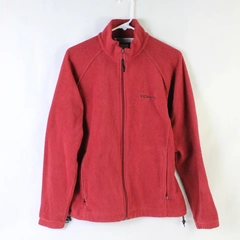 Columbia Sportswear Red Full-Zip Fleece Jacket Women's Size Large