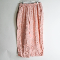 Fashion Bug Sleepwear Pink Leopard Print Cotton Pajama Pants Women's Size 1X