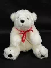 International Silver Co. Whitman's Chocolates Polar Bear Plush Toy 8.75"