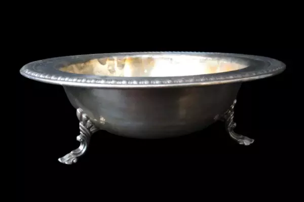 Vintage F.B. Rogers 1883 Silver Plated Footed Covered Serving Dish