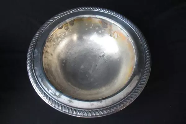 Vintage F.B. Rogers 1883 Silver Plated Footed Covered Serving Dish