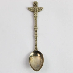 Totem Pole Alaska Vintage Souvenir Spoon Collectible