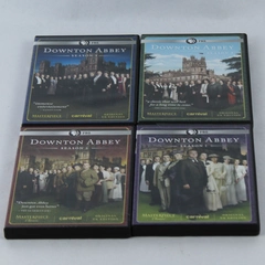 Downtown Abbey Seasons 1-4 DVD 3 Disc Set by PBS Original UK Edition Unrated