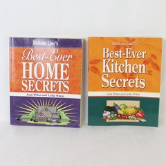 Bottom Line's Best-Ever Home Secrets and Kitchen Secrets Books Joan Wilen