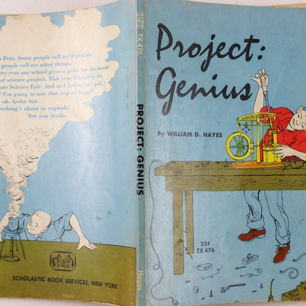 Project Genius William D Hayes 1967 Paperback Scholastic Books