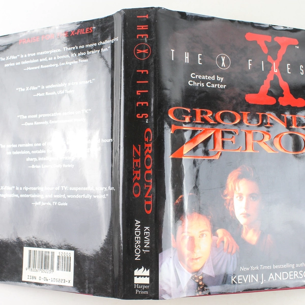 The X Files Ground Zero by Kevin J. Anderson 1995 Hardcover
