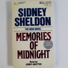 Memories of Midnight 2 Cassettes by Sidney Sheldon Dove Books On Tape