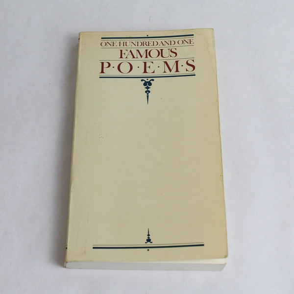 One Hundred And One Famous Poems 1958 Compilation Paperback
