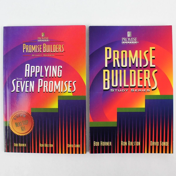 Lot of 2 Promise Builders Study Series Books Promise Keepers