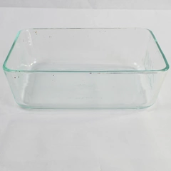 Vintage Pyrex 7212 Baking Casserole Dish 2.75 Quarts Clear Glass Kitchen