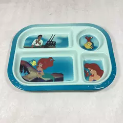 Selandia Disney Little Mermaid Divided Childs Melamine Plate