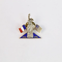 Weingeroff Statue of Liberty 1886-1986 Pin Lapel US France Collectible
