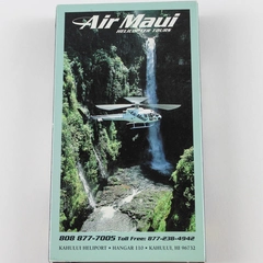 Air Maui Helicopter Tours VHS 1997 Good Condition Untested Sold As Is