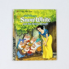 Vintage Walt Disney's Snow White & The Seven Dwarfs A Golden Book 1984 HC 