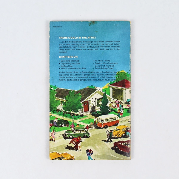 Vintage How To Hold A Garage Sale by James Michael Ullman 1981 Paperback