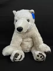 1992 Purr-Fection MJC Polar Bear Plush Mr. Iceberg 19" Cream 3705L