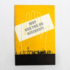 Vintage 1953 Kemper Insurance Advertising Book Why Ask For An Accident