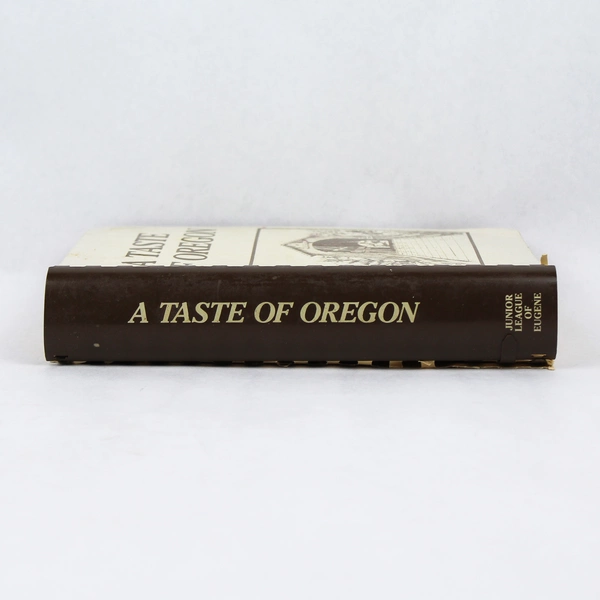 Vintage A Taste of Oregon Cookbook Spiral Bound 1991 11th Printing Junior League