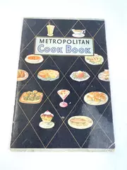 Metropolitan Cook Book Vintage 1930s by Life Insurance Co Pre-owned