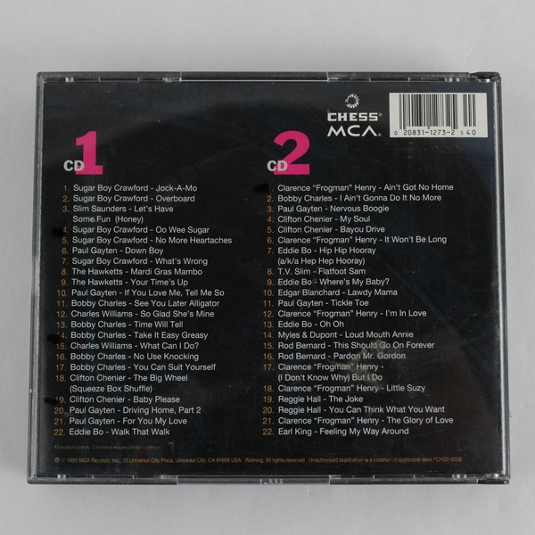 Chess New Orleans 2 Disc Audio Music CD Box Set 1995 MCA Records
