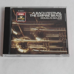 A Bach Festival for Brass & Organ Audio Music CD 1986 Angel Records