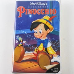 Pinocchio Walt Disney Masterpiece VHS Movie Children Family