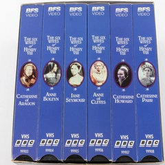 The Six Wives of King Henry VIII VHS Set 1992 BBC BFS Video Good Condition
