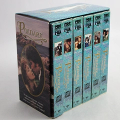 Poldark 1993 Boxed Set of 6 VHS TV Show Season 1 Historical Drama