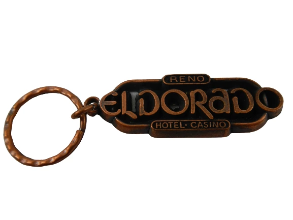 Lot of 3 Keychains Fitzgerald's Eldorado Casino Reno, Nevada