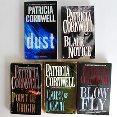 Lot of 5 Patricia Cornwell Books Novels From 1996 To 2013
