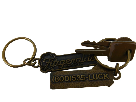 Lot of 3 Keychains Fitzgerald's Eldorado Casino Reno, Nevada
