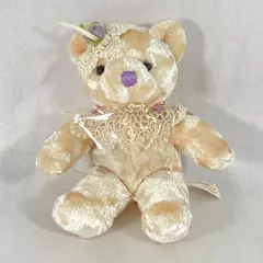 Dan Dee Collectors Choice Plush Teddy Bear With Crocheted Shawl 