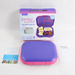 Bentgo Kids Bento Leak-Proof Lunch Box Purple & Pink BPA-Free
